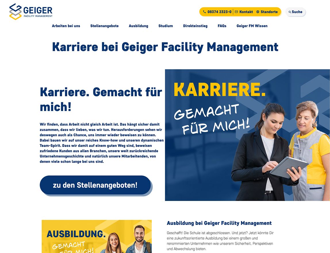 Screenshot vom Projekt GeigerFM