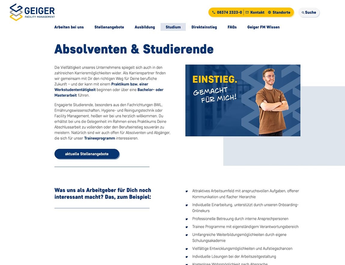 Screenshot vom Projekt GeigerFM