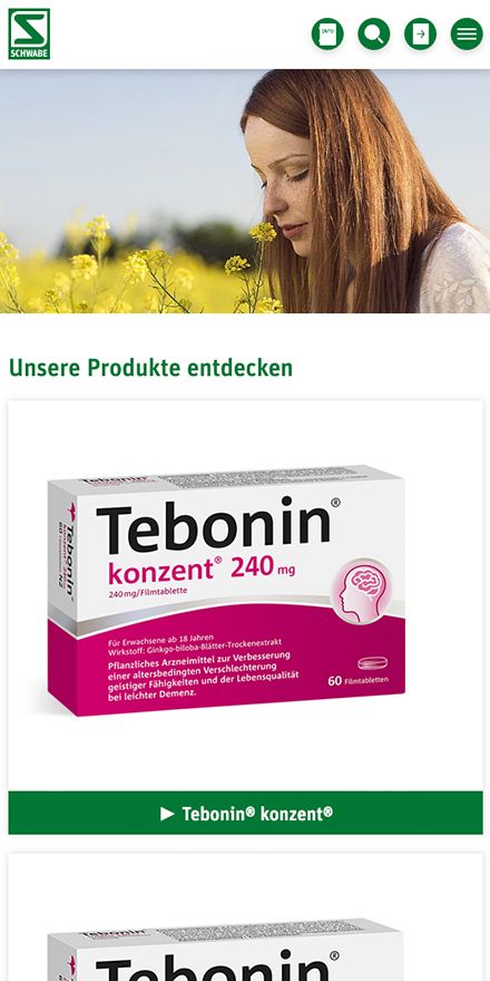 Screenshot vom Projekt Schwabe Fackkreise