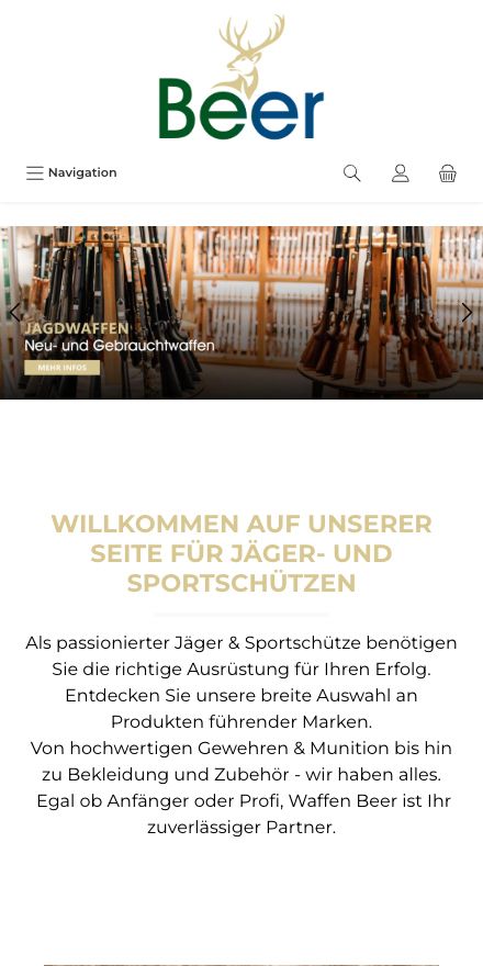 Screenshot vom Projekt Waffen Beer