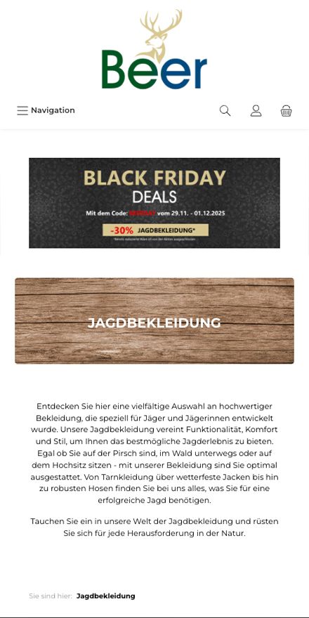 Screenshot vom Projekt Waffen Beer