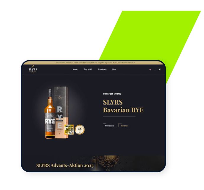 Bild der SLYRS Website