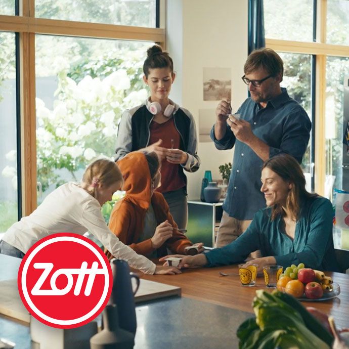 Referenzteaser Zott Monte Relaunch