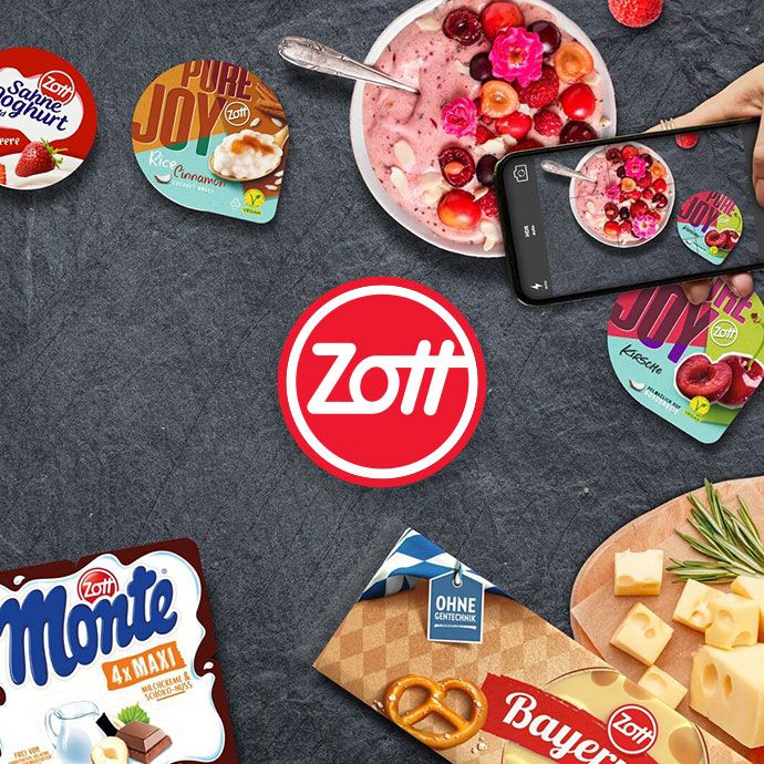 Referenz Zott Corporate Site