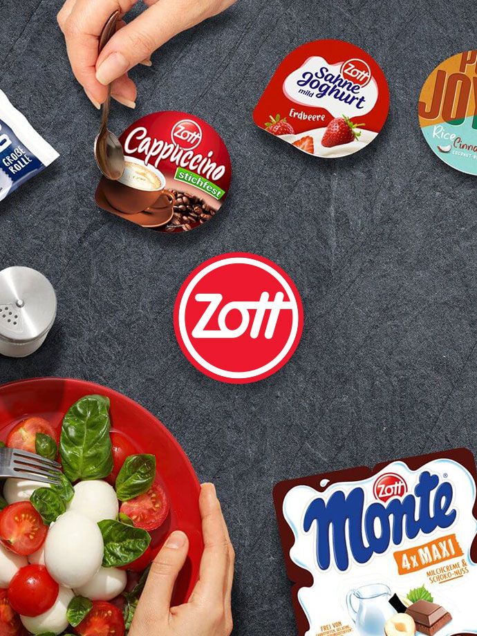 Referenz Zott Corporate Site