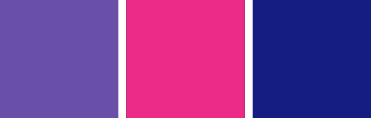 Blogartikel Marke und Farbe Farbfelder Beispiel Markenfarben Milka Telekom Nivea